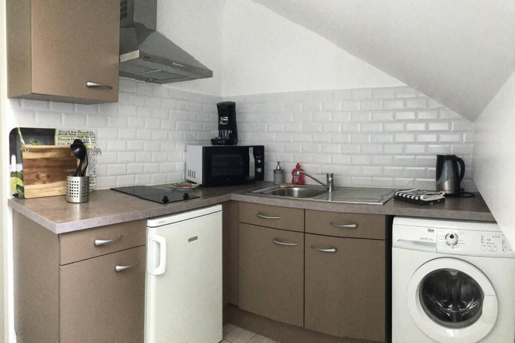 Duplex Bellifontain Au Coeur De Fontainebleau Apartment ภายนอก รูปภาพ